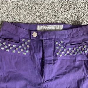 Versace pants stretchy size 2